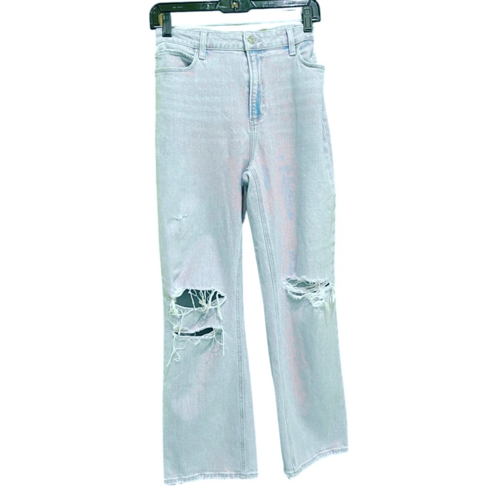 PAIGE Light-wash/Vintage Jeans - Size 32 Relaxed Colette, Distressed
